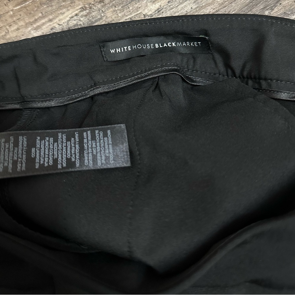 White House Black Market The Slim Trouser Comfort Stretch Size 0 - Picture 4 of 9